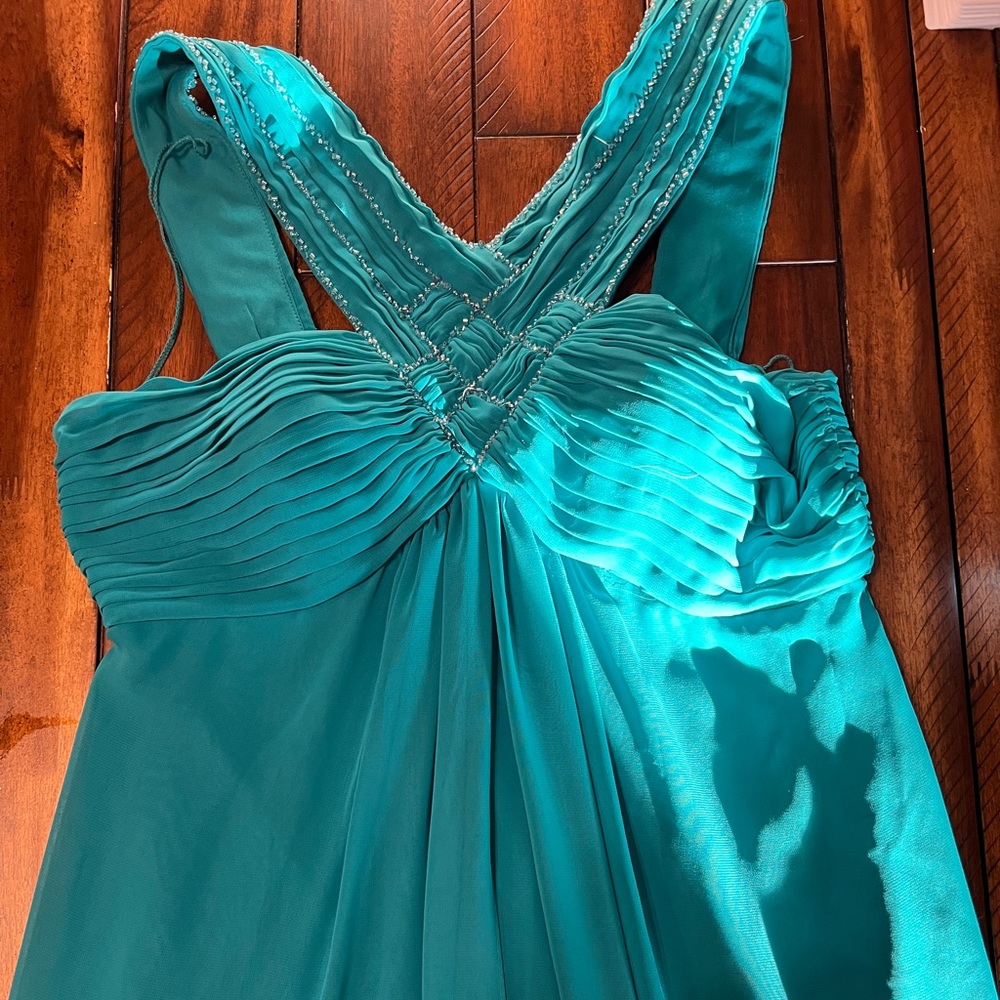 Floor length formal gown
